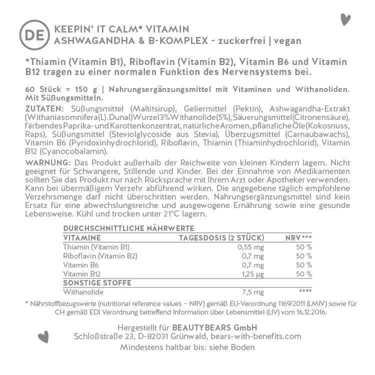 Keepin´it Calm* Vitamin - Image 3