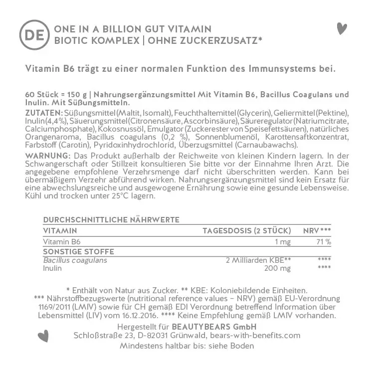 One in a Billion Gut* Vitamin - Image 3